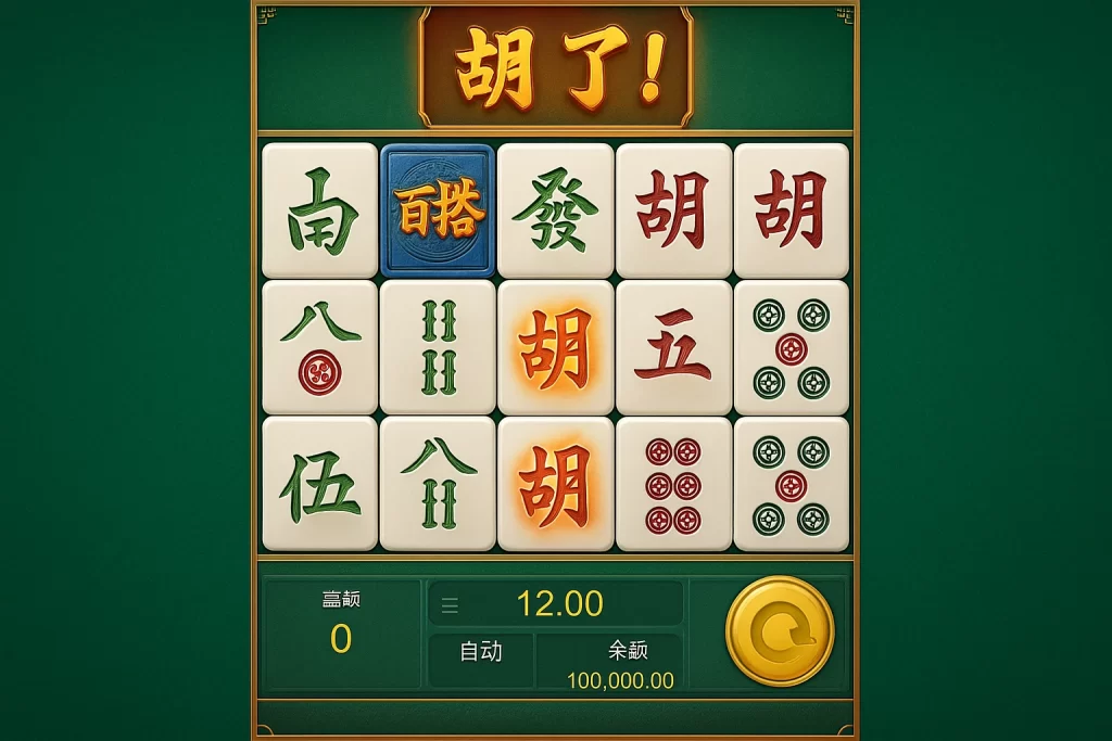 PG麻将胡了游戏界面图
