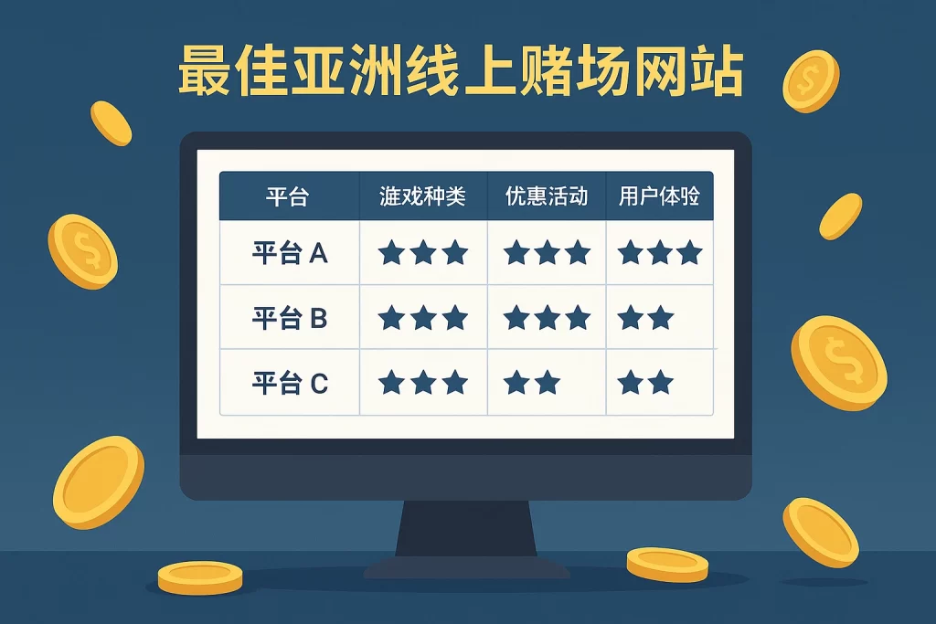 亚洲线上赌场平台选择图
